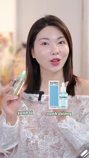 Phân Biệt 2 Dòng Xanh Dương và Xanh Lá của Torridern | Review Serum Torriden