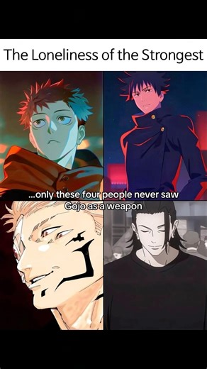 The Loneliness of the Strongest ❤️‍🩹 These 4 People Who Never Used Gojo as Weapon ❤️