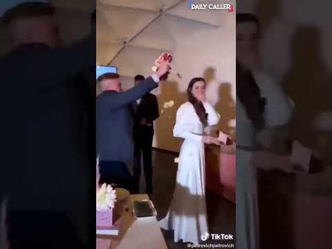 This is why you shouldn't mess with the wedding cake