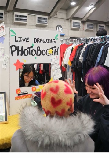 Experience Live Drawing and Photo Booth Fun in Sacramento