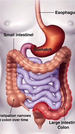 Constipation Slowly Shrinks Your Colon 😳 | 3D Digestive System Animation