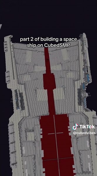 Building a Star Wars Spaceship in CubedSMP - Part 2