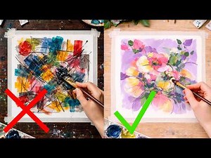 The Easiest Way to Start an Abstract Painting