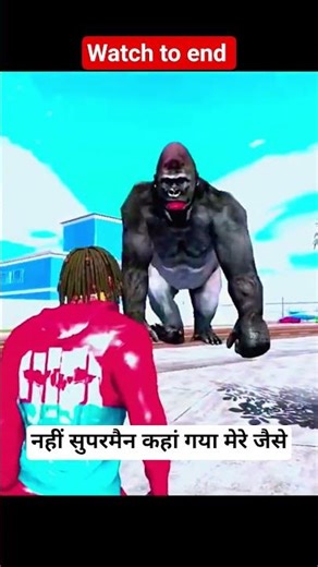 SUPERMAN TURN INTO SPIDER-MAN 😱 INDIAN BIKE DRIVING 3D #shorts​ #indianbikedriving3dfunnystory​