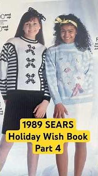 1989 Sears Catalog PART 4 #80s #1980s #80snostalgia #rpdr #searswishbook #comedy #hairstylisthumor