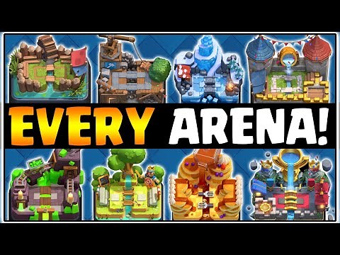 TIPS FOR ALL 23 ARENAS IN CLASH ROYALE!