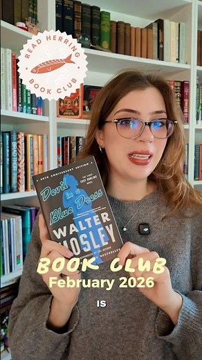 BOOK CLUB: Feb 2026 🔔 we are reading Devil in a Blue Dress by Walter Mosley #crimefiction #bookclub