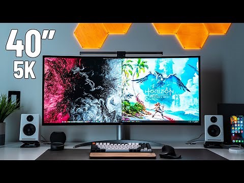LG 40 Inch Ultrawide 5K2K Review | Is this the BEST Monitor for Productivity in 2022?
