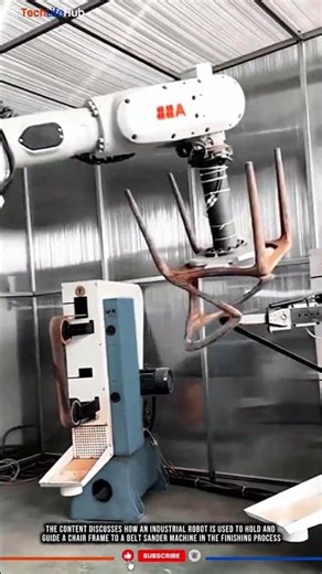 Innovation Robotic Sanding: High Efficiency, Superior Quality, Automated Finishing #tech