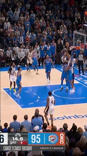 SGA with the BLOCK on Wemby 👀