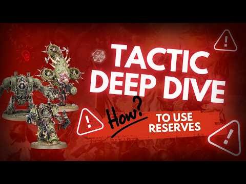 Death Guard Tactics Deep Dive - How To Use Reserves! - The Disgustingly Resilient Podcast!