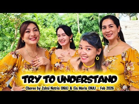 TRY TO UNDERSTAND || Line Dance || Demo by Astri & Happy Beauty LD Class