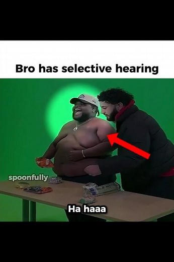 Bro is listening for the key words 😭
