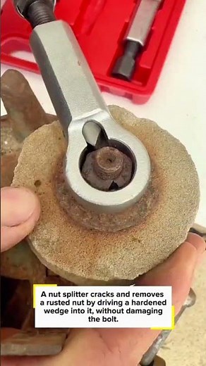Nut Splitter Tool – Removing a Rusted Nut Easily