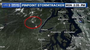 More smoke is pouring out of the 120-acre Bear Gulch Fire on Lake Cushman in the Olympic National Forest. Air resources are in the area working on the fire. Air quality will be affected in the area. | Morgan Palmer