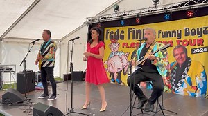 Så er vi klar til at underholde på Ballerup Kræmmerfestival 🎤🎼❤️ | Fede Finn & Funny Boyz