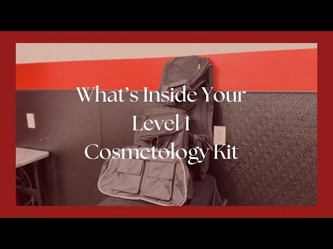 Unboxing the Cosmetology Program Kit | Schilling-Douglas School of Hair Design