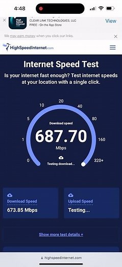 Testing Verizon’s internet speed