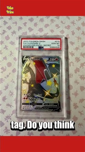 😳 This Charizard card fetched £363.76 — crazy or fair? #shorts