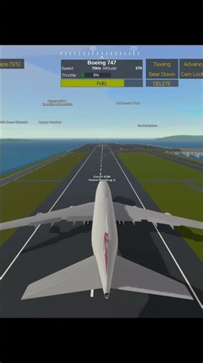 It was a very bad landing sorry guys ✈️ #plane #ptfs #roblox #butterlanding #landing #subscribe