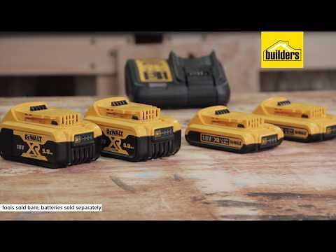 DeWalt 18v Xr Li-Ion Battery Range