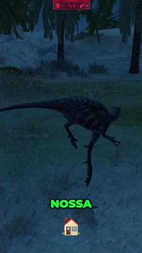 Troodons panicked, afraid of the Allosaurus! LOL #jwe3