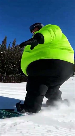 600 lb men going skiing
