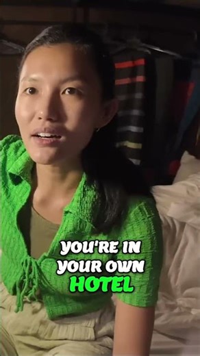 Hostel Room Tour: Budget Travel Secrets Revealed! #shorts