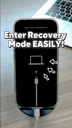 Put Any iPhone into Recovery Mode in Seconds! 🔥 #shorts