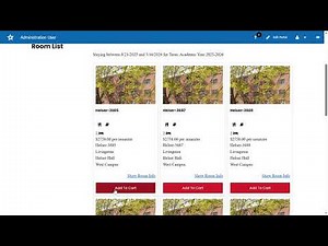 Learning Community Room Selection Tutorial