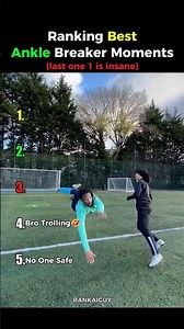 Ranking The Best Ankle Breaker Moments Ever!😱💀