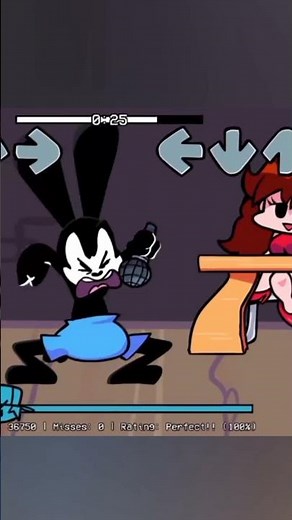 Friday Night Funkin - Punchline Flow by Oswald | FNF Mod The Lucky Rabbit Week