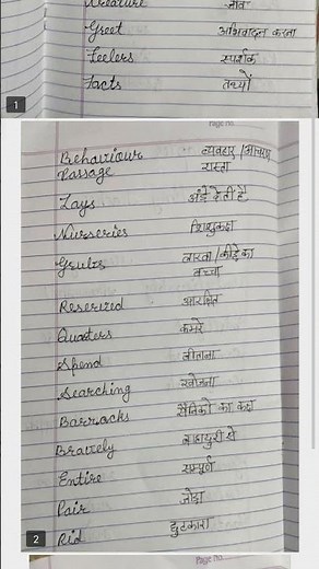 The Tiny Teacher class 7 chapter 1 English An Alien Hand supplementary word meaning