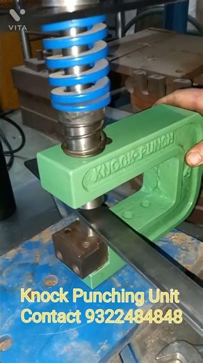 Knock Punching Unit by Hammer Knock | Heavy Duty Industrial Knockout Machine