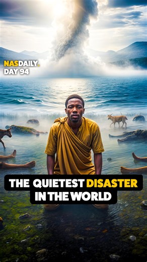 526K views · 96K reactions | The quietest disaster in the world No war. No violence. Just a very rare force of nature.... That’s 1 minute, see you tomorrow for Day 95! | Nas Daily | Facebook
