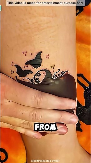 Tattoo Bubble? Don’t Panic—It’s Actually a Sign Your Skin Is Healing!#shortvideos