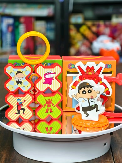 Happy Meal ชุด Crayon Shin-chan week 4 7. Stacking Dodge Ring 8. Shinchan Kantam Rodo Hoopla หาซื้อได้แล้วที่แมคโดนัลด์ทุกสาขา #HappyMeal #แฮปปี้มีล #crayonshinchan #แอบลูกมารีวิว #ของดีบอกต่อ