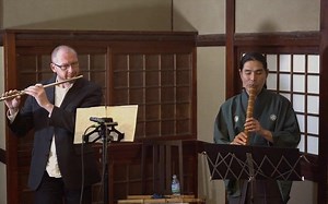 鹿之远音 尺八 长笛 合奏