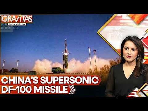 China Shows Off Supersonic DF-100 Cruise Missile | GRAVITAS
