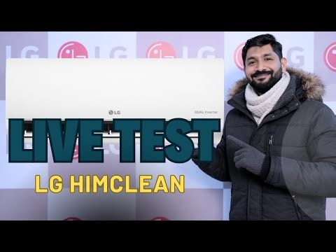 LG AC 2026 NEW MODEL LIVE HIMCLEAN TEST
