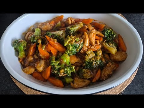 Easy Chicken Broccoli & Carrot Stir Fry | Better than Take Out