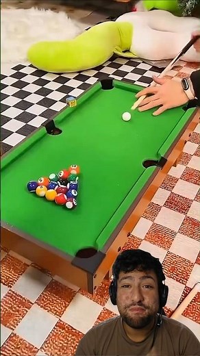 Complete portable mini pool table! 🤯🎱