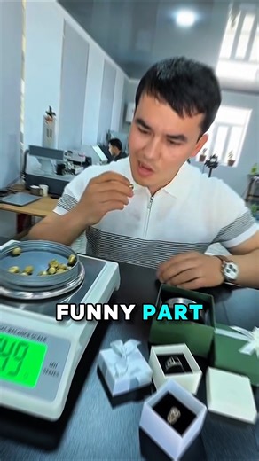 Is He Really Biting GOLD… or Something Else?! 😂 #viral #shorts #trending #viralvideo #shortvideo