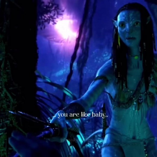 Romantic Kiss between Jake and Neytiri | Avatar Love Scene