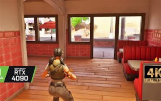 [4K] 在 RTX 4090 上采用光线追踪的 Fortnite Unreal Engine 5.1 看起来棒极了！