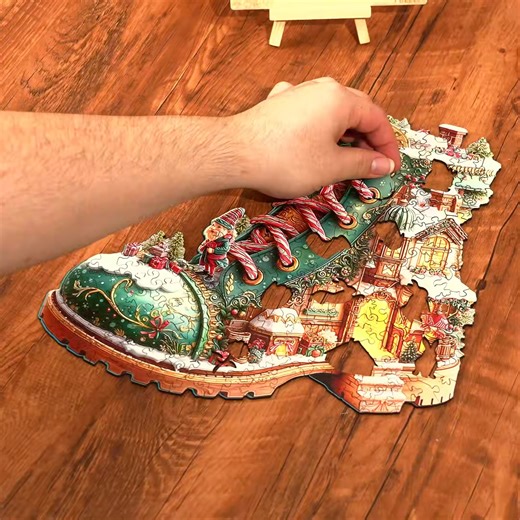 How is this wooden jigsaw puzzle?🧩 This must be the best puzzle I've ever seen! 👏 Feel the solid weight, hear the soft click as pieces fit together, and see the stunning artwork come to life🎍🐾.Our puzzles are laser-cut for precision and made from eco-friendly materials. It's more than a puzzle; it's a masterpiece you build. Treat yourself to a superior puzzling experience. ✨ Make Every Moment Memorable – Build, Bond & Enjoy! 👉 Shop now before they’re gone: https://woodbests.co.uk | UK.Woodb