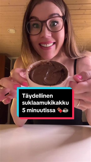 Nopea suklaamukikakku resepti mikrossa