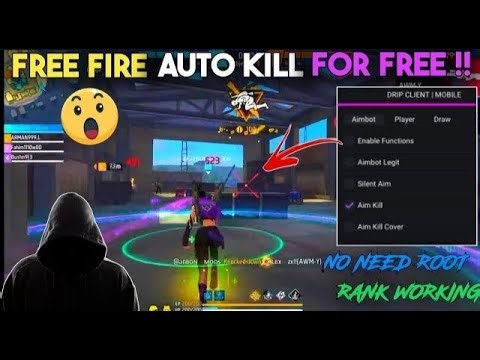 Free Fire Max hack Drip Cilent : 👍 AIMKILL/Auto Headshot/panel