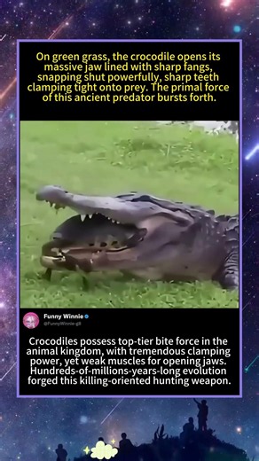 Crocodile’s Terrifying Jaw‑Snap Moment #youtube