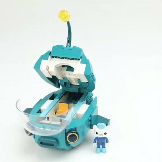 Octonauts Building Block Octopod Gup Submarine Boat Oct-Pod with GUP-C GUP-E GUP-D GUP-K GUP-I Brick